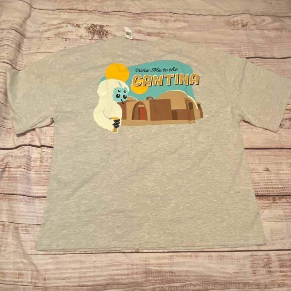 Star Wars may the fourth 2023 collectible take me to the cantina t-shirt large